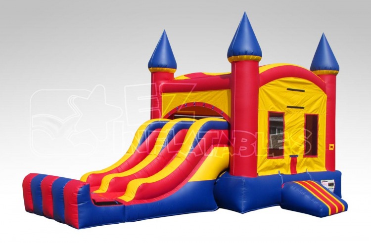 Dual Slide Bounce House Combo
