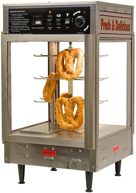 Pretzel/pizza warmer