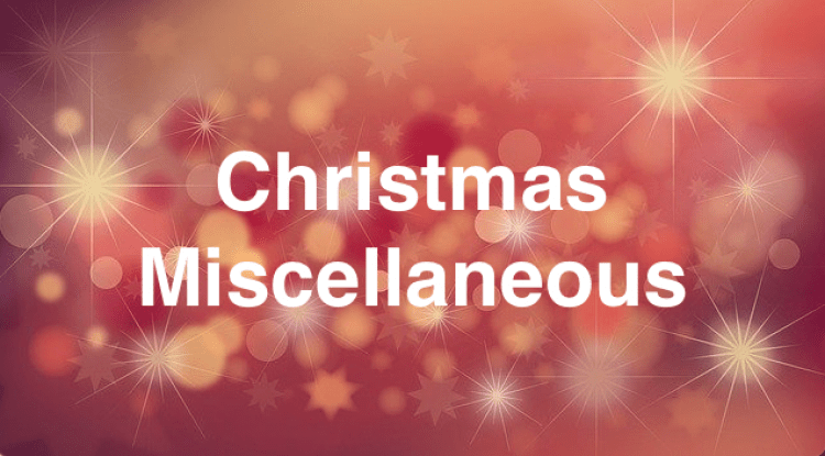 Christmas miscellaneous