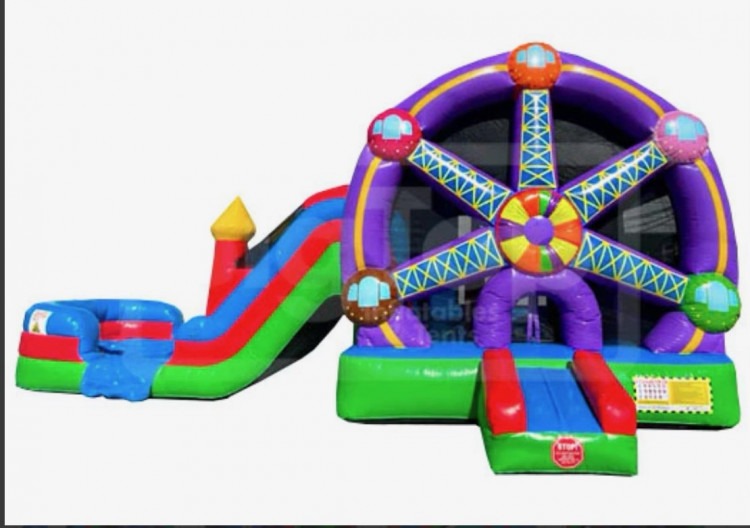 Ferris Wheel Bounce House Combo