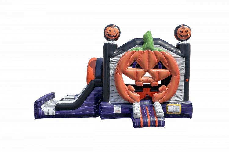 Jack-O-Lantern Bounce House Combo