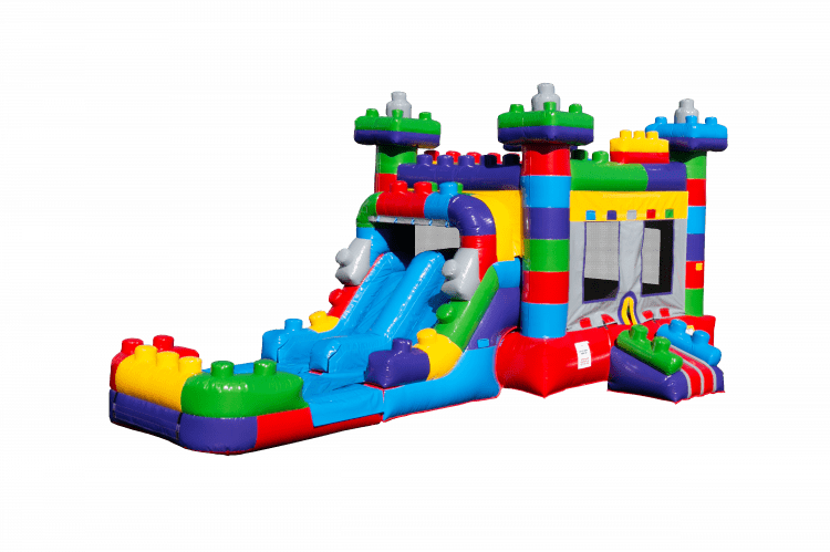 Mega Block Bounce House Combo