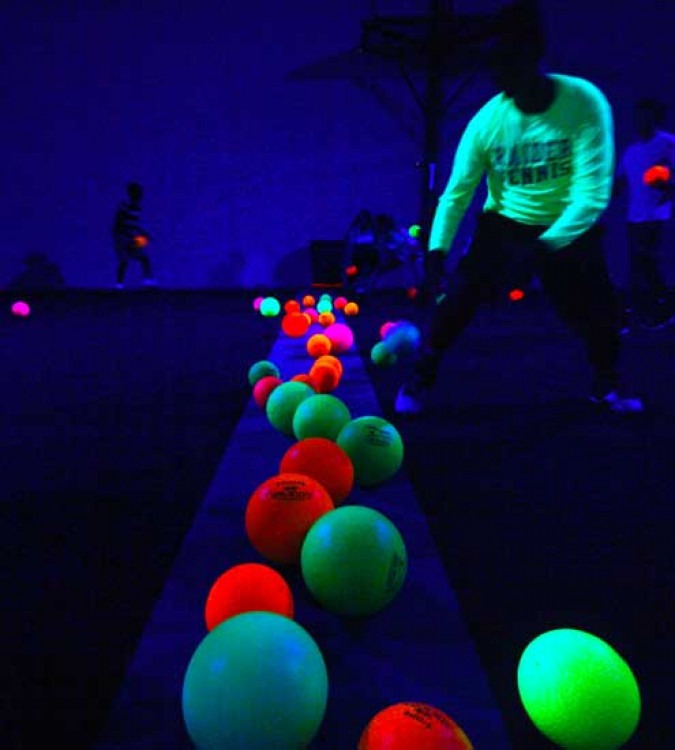 Black Light Dodge Ball