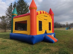 Rainbow Castle Bounce House