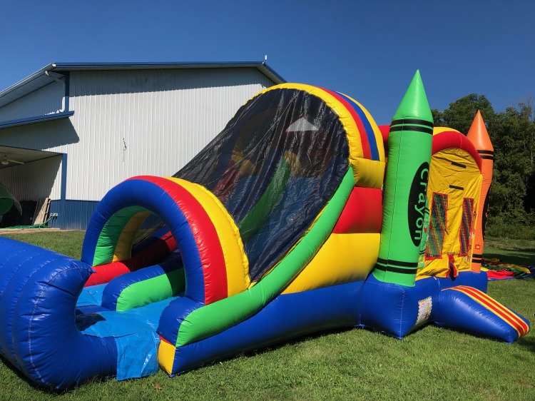Coloring Bounce House Combo