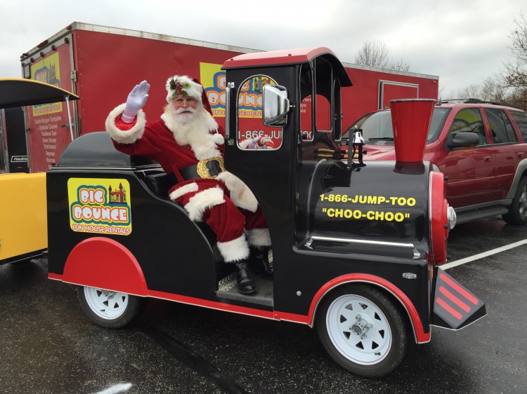 Christmas Trackless Train