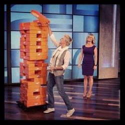 Giant Cardboard Jenga