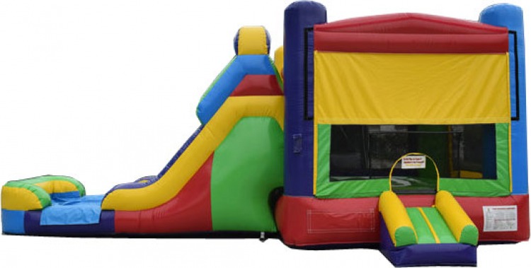 Retro Bounce House Combo
