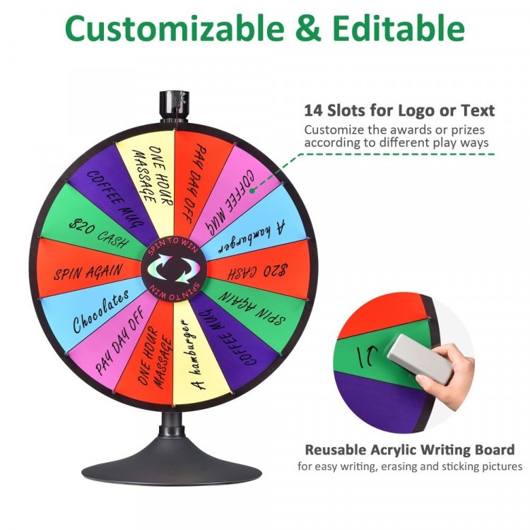 Spinning Prize Wheel