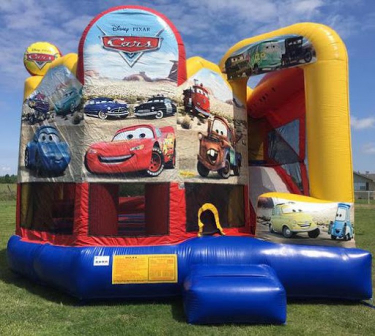 Cars Combo Bounce House